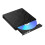 External DVD Drive USBC DVD Burner with Dual USB3.0 TypeC Speed Disc Burning for PC 1