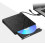 External DVD Drive USBC DVD Burner with Dual USB3.0 TypeC Speed Disc Burning for PC 5