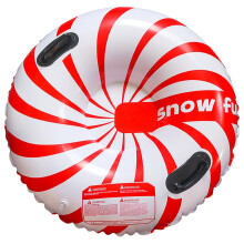 Adult Sledge 33.5Inch Inflatable Snow Sled With Handles HeavyDuty Thick For Adults Winter Use