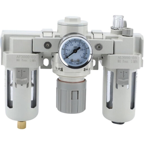 Pneumatic Air Filter Regulator Lubricator AC Series AC4000 AC5000 for Precise Compressor Control 1
