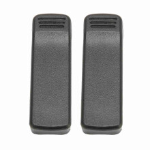 2 Stück Schwerlast-Radiogürtelclip in Schwarz kompatibel mit GP3188, CP040, P1225, GTX800
