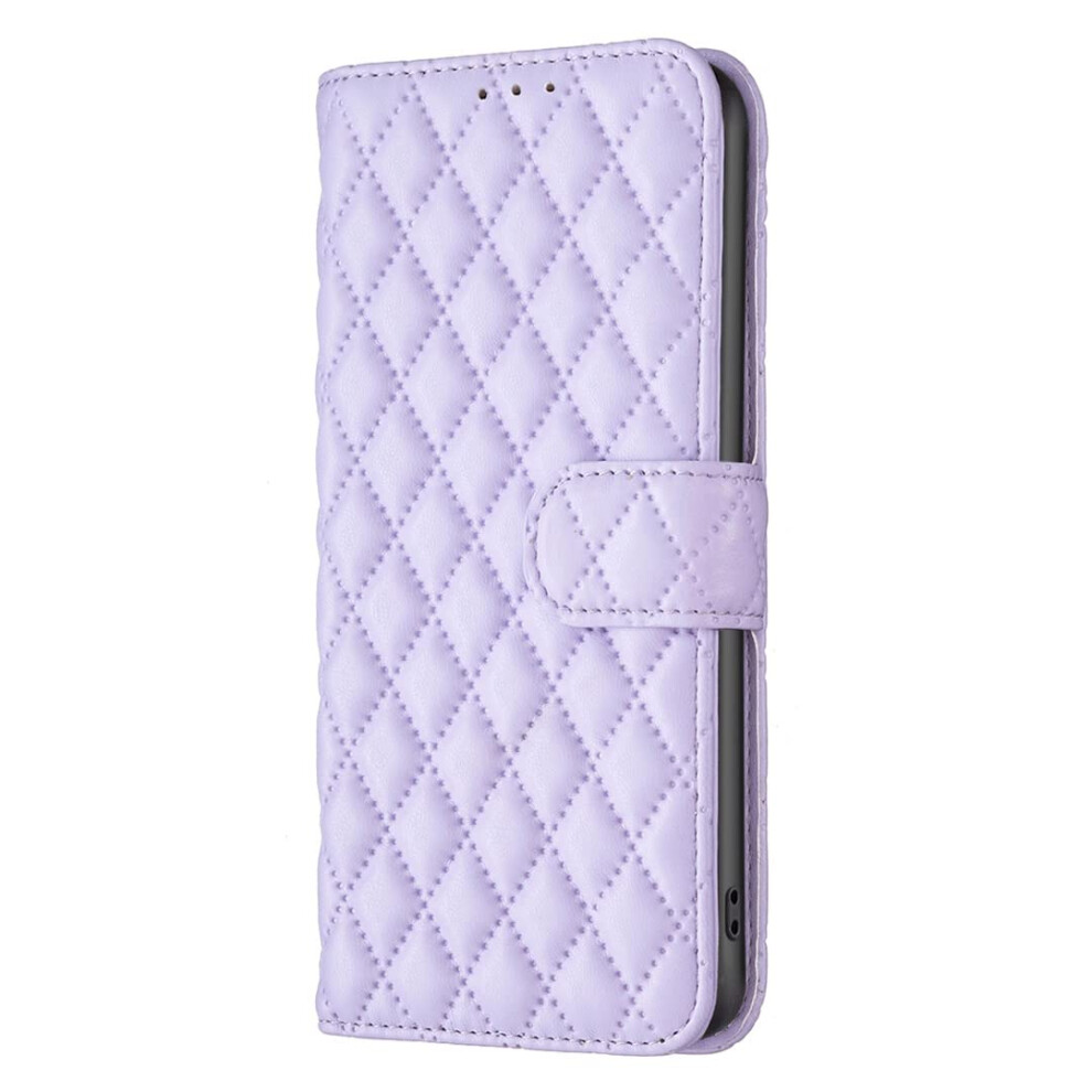 Case For Oppo A78 4G Leather Notebook Wallet Flip Case Magnetic Closure Kickstand Card Holder Cash Slot Tpu Shockproof Purple 9347817179866