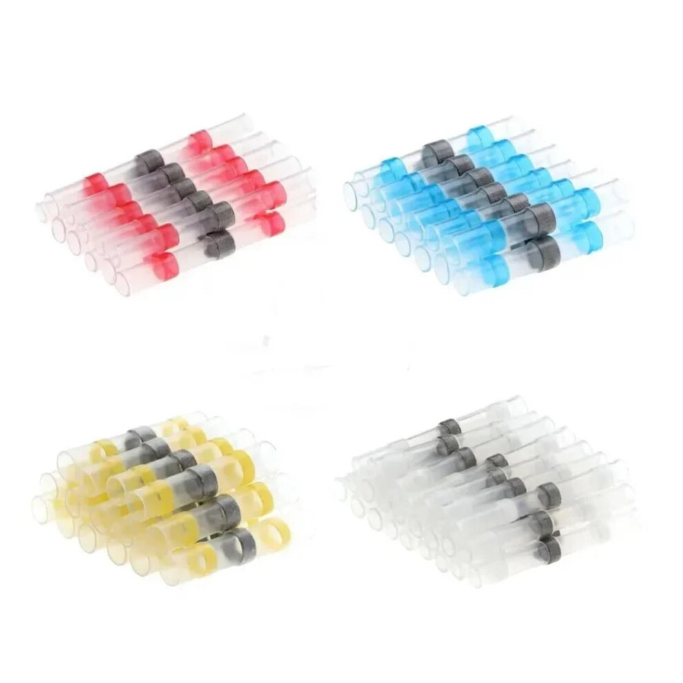 300Pcs/Bag Solder Seal Wire Connectors Heat Shrinkable Tube Cable Sleeve Electrical Wire Terminal Ref: 7690 9382693858306