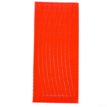 Conspicuity Tape for Bicycles Weatherproof Reflective Stickers Orange