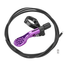 Mountain Bike Seatpost Dropper Remote Levers Universals Adjustable Bicycles Seatpost Remote Levers Easily To Install AA