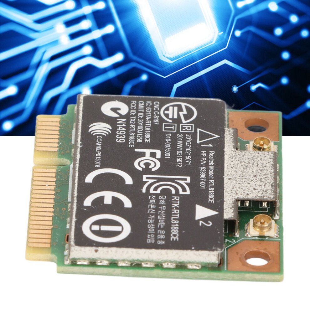150Mbps Pci E Wifi Card For Laptops & Desktops, 802.11 B/G/N 3791374193494