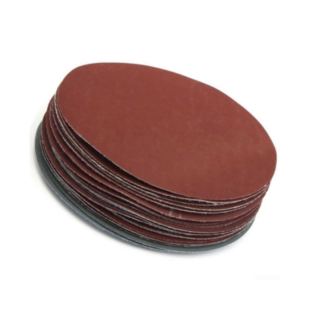 150Mm Wet Dry Sanding Discs 30Pcs Assorted Grit For Wood Metal Auto Polishing With Plate 9347817180732