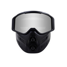Paintball Mask, Tactical Full Face Protection Anti Fog Lens, Ideal For Skiing Paintball Shooting Cycling Fishing