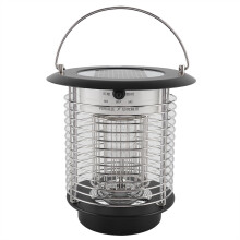 Solar Bug Zapper, Waterproof Portable Pest Control, Automatic Panel Sensor Activated Electric Fly Trap, Ideal for Indoor & Outdoor Use
