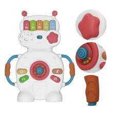 Kids Early Learning Musical Robot Piano with 3 Playing Modes 24 Keys