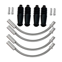 Bike Brake Noodle Cable Guide Pipe,Bend Pipe,,Sturdy Bike Accessories Rubber Boots,Cycling Part for Riding Cycling