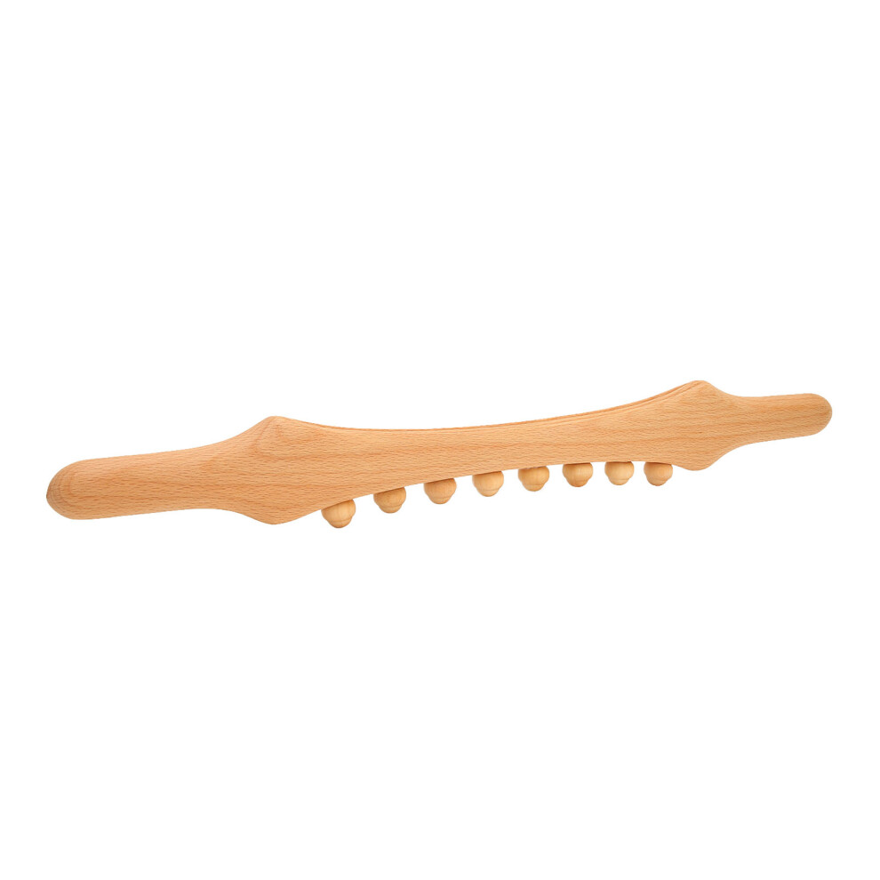 Wood Massage Stick for Fatigue Relief and Toxin Detox, Full Body Trigger Point Therapy
