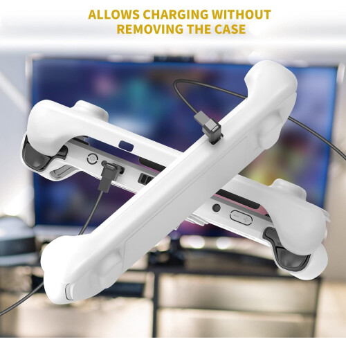 Pro TPU Steam Deck Case For 7Inch Console With Removable Cover White 2