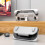 Pro TPU Steam Deck Case For 7Inch Console With Removable Cover White 2