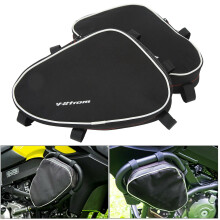 Crash Bar Bags Textile Fit for Suzuki V‑Strom DL650 DL1000 Motorcycle Gear