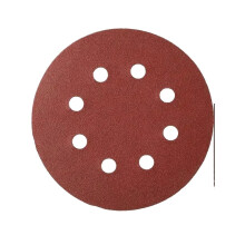 Sanding Discs 8Hole 125mm For Woodworking And Metal Grinding 60 120 180 240 400 Grit Pack Of 50 Pcs 180 Grit