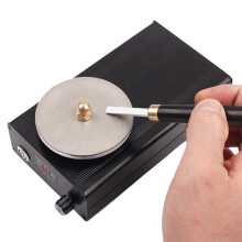Engraving Knife Sharpening Machine Disk Grinding For Knives, 03000 RPM Adjustable, 3 Grinding Wheels 320/800/2000 Grit