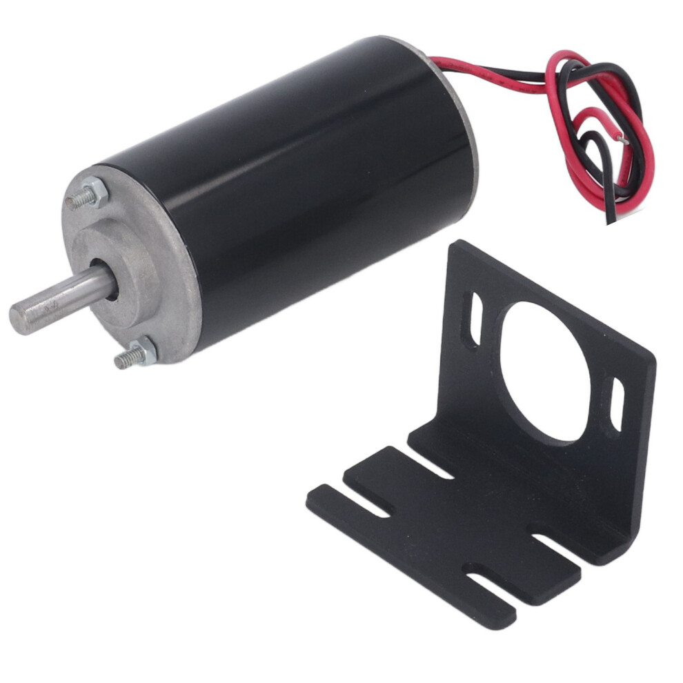 50W 12V Micro Adjustable Dc High Speed Motor Cw Ccw With Bracket 7611374200304