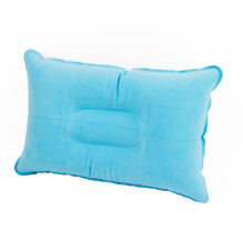 Inflatable Camping Pillow Travel Size Backpacking And Hiking Blue Air Pillow Portable Lightweight Comfortable