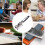 Kitchen Sharpener Electric 3Stage Knife Sharpening Tool, Diamond Sharpener, Compact Knife Sharpener For Pocket Knives 4
