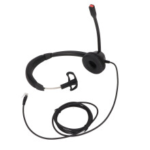 H390 RJ9 Geräuschunterdrückendes ein-ohriges kabelgebundenes Business-Headset Schwarz