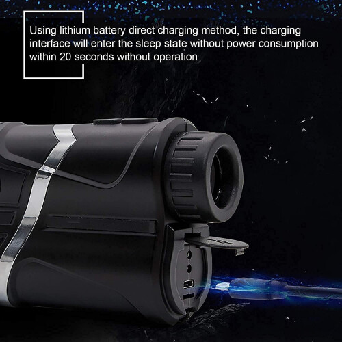 Rangefinder, Multifunctional Rangefinder,1000m Laser Range Finder,7X Magnification, 2