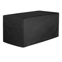 Outdoor Deck Box Cover Waterproof Heavy Duty 210D Oxford Fabric for Garden Patio Bench 123x62x55cm