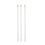 3Pcs Weiß Kohle Bleistift Professionelle 1