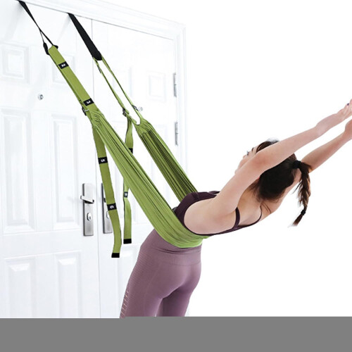 Leg Stretcher Strap Door Adjustable Nylon Door Mount Splits Training Backbend Flexibility Trainer 1