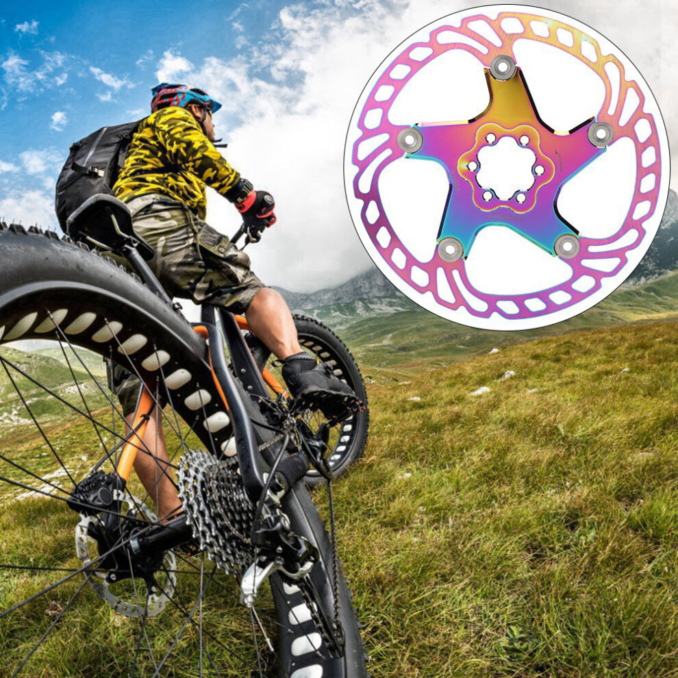203Mm Aluminum Alloy Disc Brake Rotor, 6 Holes, Plating Color 4121379845750