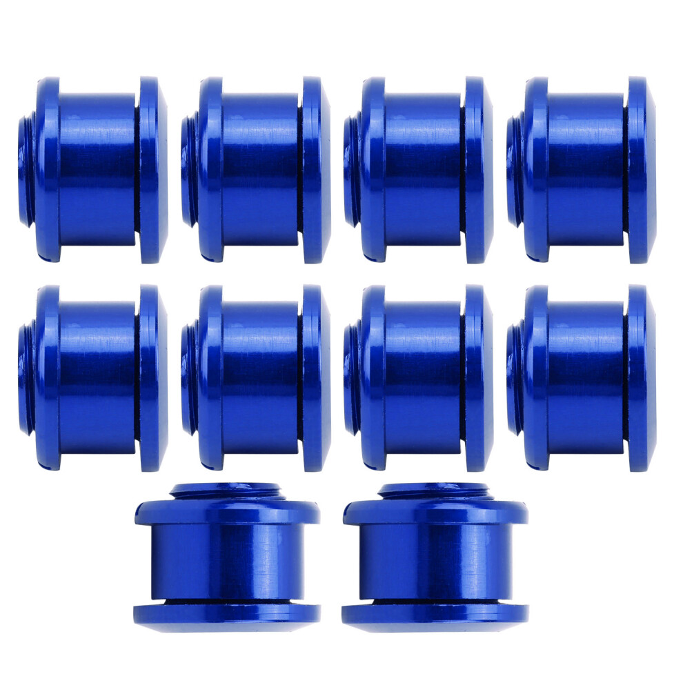 10Pcs Blue Aluminum Alloy 4.9Mm Chainring Bolts For Mountain Bike 6901379609402