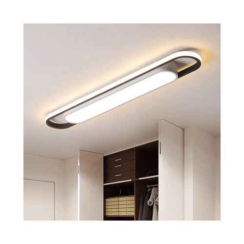 Modern LED Ceiling Light Rectangular 3500K-6500K
