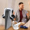 Headset Touch Controllers Display Stand Accessories Headset Handle Holder Space Saving Design Mount Station Easy Installation for for Quest 3