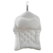 Bath Tub Pillow,4D Neck Pillow for Bathtub Bathroom Headrest with Suction Cups