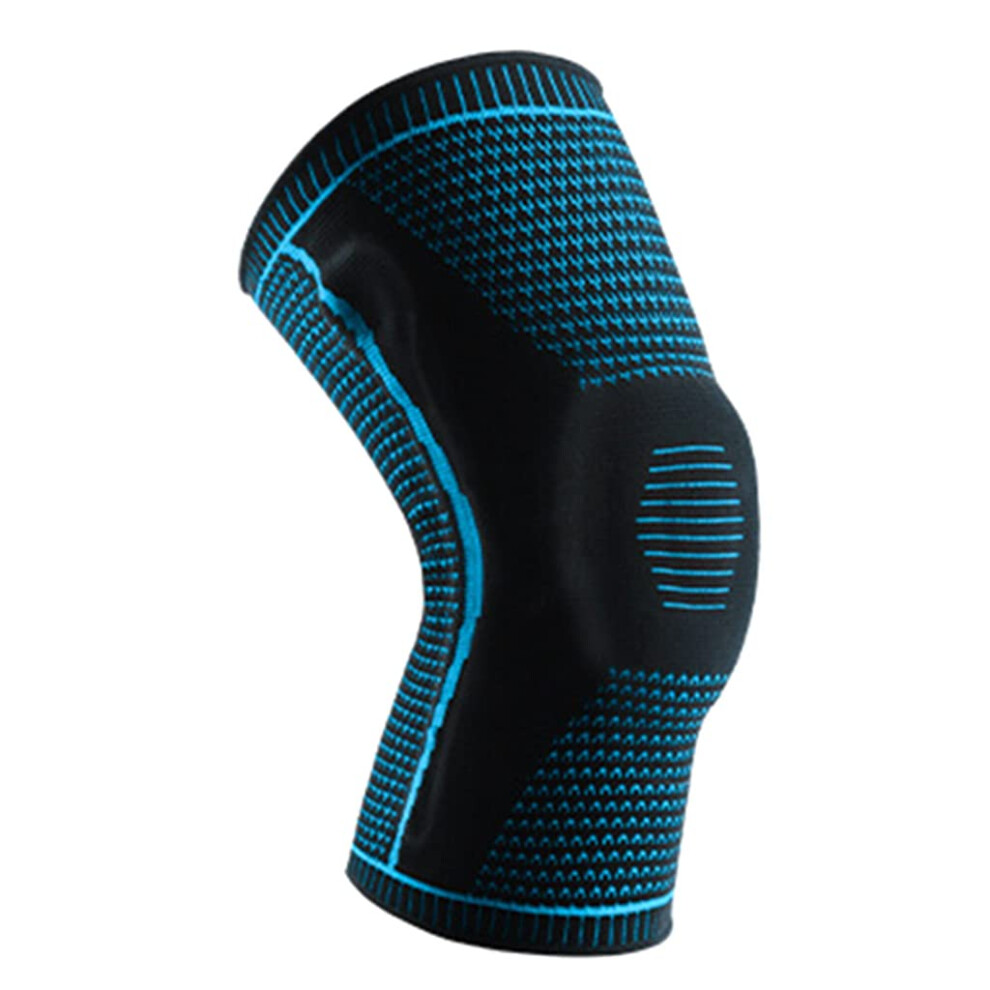 2Pcs Knee Compression Sleeve with  Elastic Support for Running and Joint Pain Relief