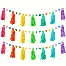 Boho Classroom Garlands Set Of 3 Multicoloured Bohemian Decor For Kindergarten Nursery Library Wall Or Door