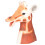 Giraffe Handpuppe, lebensechte süße Tier Handpuppe 6