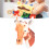 Giraffe Handpuppe, lebensechte süße Tier Handpuppe 9