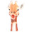 Giraffe Handpuppe, lebensechte süße Tier Handpuppe 5
