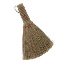 Natural Straw Handheld Whisk Broom Lightweight Portable for Indoor Cleaning