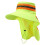 Visibility Reflective Sanitary Workers Fluorescent Colour With Neck Shield Sun Protection 1
