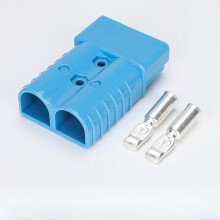 Style Battery Connector Kit 120A 175A 350A 600V With Silverplated Copper Terminals, Flame Retardant PC
