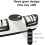Electric Knife Sharpener USB Rechargeable Dual Slots for Kitchen Knives and Scissors Ref: 6840 5