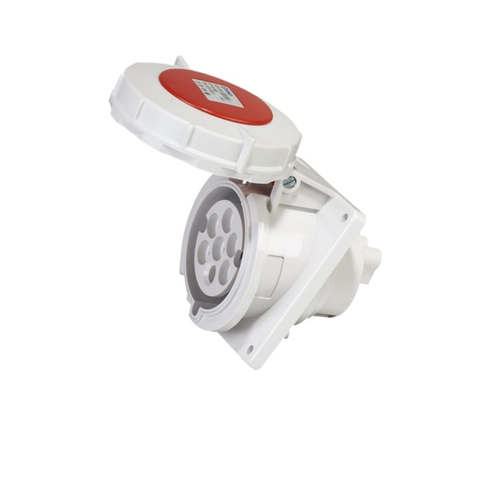 7 Pin 32A Three Phase 400V Industrial Power Plug Socket Ip67 Waterproof Dustproof Connector 9189345395635