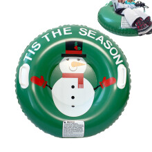 Snow Tubes PVC Snow Tube Sled Heavy Duty Tow Line For Parks Backyards Beaches Winter Toys Rescue Training Activities
