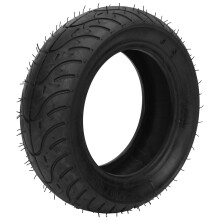 Pneu tubeless pour scooter, absorption des chocs et adhérence optimale, bande de roulement rainurée, caoutchouc résistant à la déchirure et à