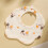 Functional Baby Burp Cloth Adjustable Size Comfortable Bibs Soft Cotton Everyday Use Practical Baby Feeding Accessories 3