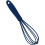 Silicone Whisk Blue NonScratch Easy Grip MultiUse Cooking Whisk 17cm Easy Clean with Hook 3