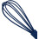 Silicone Whisk Blue NonScratch Easy Grip MultiUse Cooking Whisk 17cm Easy Clean with Hook 5