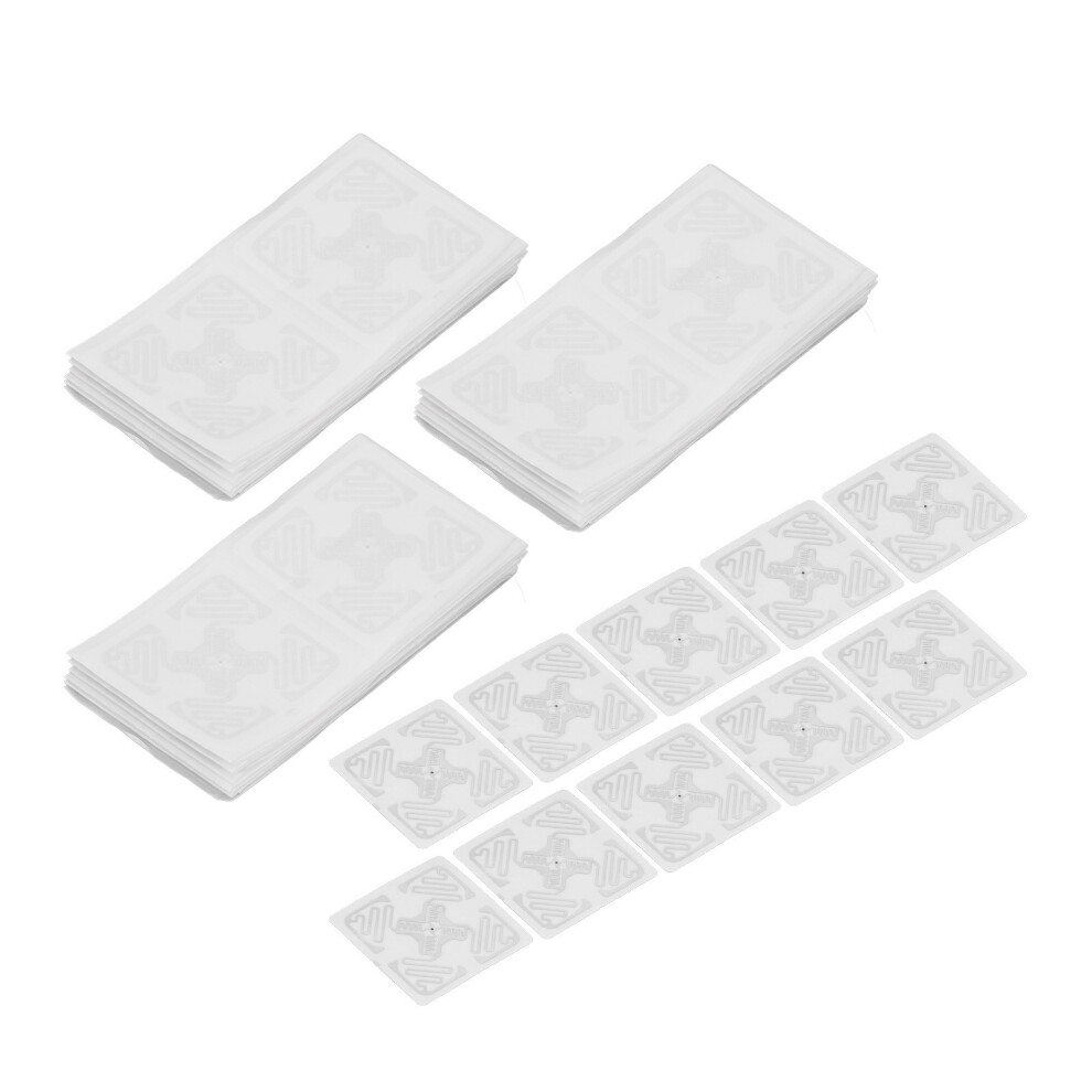 Durable 100Pcs Uhf Rfid 860-960Mhz Adhesive Tags 50X50mm For Warehouse Use 3251374221127